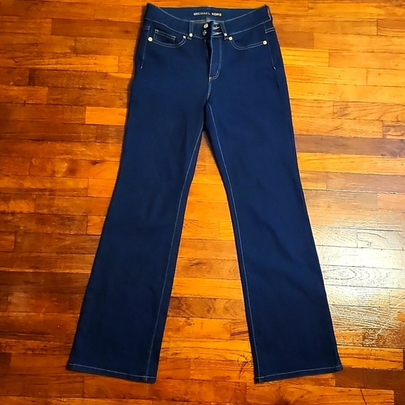 EUC Michael Kors Dark Wash Bootcut Jeans - Picture 1 of 5